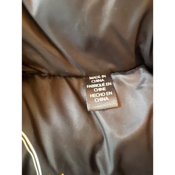 Save The Duck Womens Ultra Light Puffer Vest Plumtech Synthetic Black Medium - Picture 3 of 8